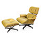 Lounge chair and ottoman by Charles and Ray Eames for Herman Miller