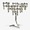 Stainless Steel Candelabra by Nagel