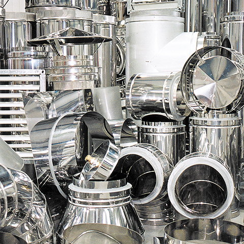 Stainless Steel Flue Ducting Components