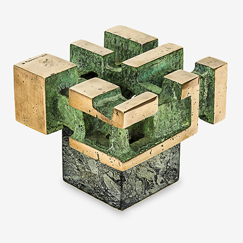 Habitation, cast bronze by Guy Ngan