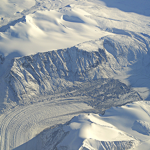 Avalanche in Iceland