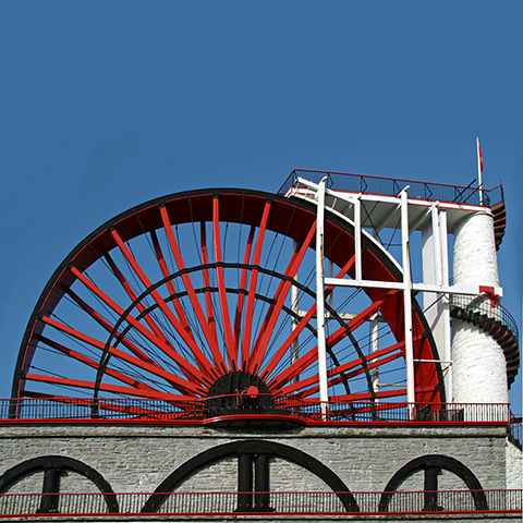Laxey water wheel - Isle of Man