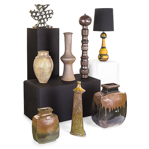 A collection of ceramics by New Zealand and International artists