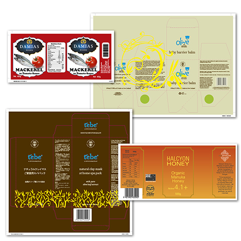 Packaging Design for Simunovich and Damias